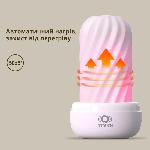 Мастурбатор Otouch DECOR 2, TPE, підігрів до 55 °C, УФ-дезінфекція - мініатюра 4