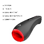 Мастурбатор Otouch AIRTURN 2, 6 режимів вібрації, 5 режимів всмоктування, 2 рівні підігріву - мініатюра 12