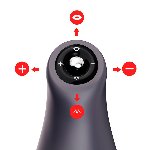 Мастурбатор Otouch AIRTURN 3, 6 режимів вібрації, 4 режими всмоктування, джойстик - мініатюра 12