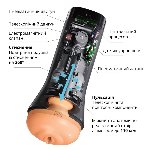 Мастурбатор Otouch INSCUP 3, рух вперед-назад плюс стискання стінок, сенсорне керування - мініатюра 17