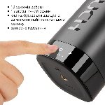 Мастурбатор Otouch INSCUP 3, рух вперед-назад плюс стискання стінок, сенсорне керування - мініатюра 12
