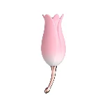 Ультразвуковий вібратор для клітора Otouch Bloom Ultrasonic Clitoris, 2 дод. насадки - мініатюра 1