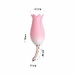 Ультразвуковий вібратор для клітора Otouch Bloom Ultrasonic Clitoris, 2 дод. насадки - мініатюра 5