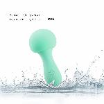 Вібромасажер Otouch MUSHROOM Teal, 7 режимів, функція нічника, технологія «старт-стоп» - мініатюра 4