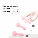 Вібромасажер Otouch MUSHROOM Teal, 7 режимів, функція нічника, технологія «старт-стоп» - мініатюра 3