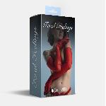 Рукавички довгі сітка Feral Feelings - Long Glover S, червоні - мініатюра 2