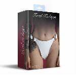 Трусики з натуральної шкіри Feral Feelings - String Bikini White - мініатюра 2