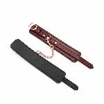 Шкіряні поножі Liebe Seele Wine Red Ankle Cuffs, знімний ланцюжок-кріплення - мініатюра 7