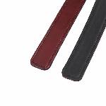 Фіксатори для стегон Liebe Seele Wine Red Thigh Cuffs L Size, натуральна шкіра - мініатюра 5