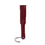 Двосторонній паддл Liebe Seele Wine Red Spanking Paddle, натуральна шкіра - мініатюра 1