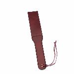 Двосторонній паддл Liebe Seele Wine Red Spanking Paddle, натуральна шкіра - мініатюра 7