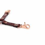 Шкіряна хрестовина Liebe Seele Wine Red Hogtie - мініатюра 4