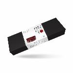 Шкіряний пояс для бондажу Liebe Seele Wine Red Waist Cuff, S Size - мініатюра 2