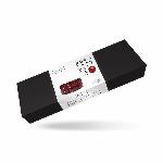 Шкіряний пояс для бондажу Liebe Seele Wine Red Waist Cuff, M Size - мініатюра 2