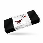 Шкіряні трусики для страпона Liebe Seele Wine Red Strap on Harness, універсальний розмір - мініатюра 2
