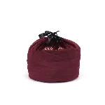 Оксамитовий мішечок для зберігання іграшок Liebe Seele Wine Red Large Storage Bag Cylindrical, 24х25 - мініатюра 1
