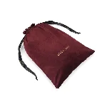 Оксамитовий мішечок для зберігання іграшок Liebe Seele Wine Red Large Storage Bag Oblong, 34х45 см - мініатюра 1