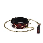 Нашийник з повідцем Liebe Seele Victorian Garden Collar with Leash - мініатюра 1