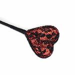 Шльопалка-сердечко Liebe Seele Victorian Garden Riding Crop, двостороння - мініатюра 5