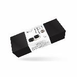 Наручники з ланцюжком Liebe Seele Black Organosilicon Wrist Cuff, екошкіра - мініатюра 3