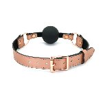 Кляп Liebe Seele Rose Gold Memory Ball Gag - мініатюра 1