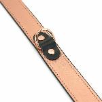 Нашийник із затискачами для сосків Liebe Seele Rose Gold Memory Collar with Nipple Clamps, шкіра - мініатюра 9