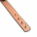 Нашийник із затискачами для сосків Liebe Seele Rose Gold Memory Collar with Nipple Clamps, шкіра - мініатюра 10