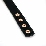 Нашийник із затискачами для сосків Liebe Seele Rose Gold Memory Collar with Nipple Clamps, шкіра - мініатюра 7