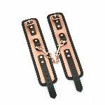 Наручники Liebe Seele Rose Gold Memory Wrist Cuff, натуральна шкіра, золото рожеве - мініатюра 9