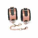 Поножі Liebe Seele Rose Gold Memory Ankle Cuffs, натуральна шкіра, рожеве золото - мініатюра 3
