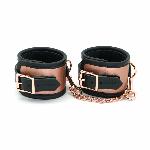Поножі Liebe Seele Rose Gold Memory Ankle Cuffs, натуральна шкіра, рожеве золото - мініатюра 4