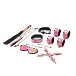 БДСМ-набір Liebe Seele Vivid Sakura 8 Pieces Set, 8 аксесуарів, екошкіра на оксамитовій основі - мініатюра 1