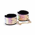 Набір Liebe Seele Pink G lossy 7pcs Bondage Kit, фіксатори, нашийник з повідцем, кляп, флогер, маска - мініатюра 3