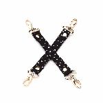 Набір Liebe Seele Stary Nights 7pcs Bondage Kit, фіксатори, нашийник з повідцем, кляп, флогер, маска - мініатюра 6