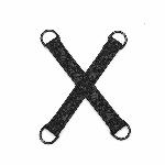 Набір Liebe Seele Black Lace and Neoprene 11pcs Bondage Kit, анальна пробка з кристалом, віброкуля - мініатюра 6
