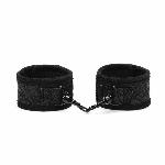Набір Liebe Seele Black Lace and Neoprene 11pcs Bondage Kit, анальна пробка з кристалом, віброкуля - мініатюра 13