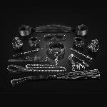 Набір Liebe Seele Temptation Bondage 8pcs Kit, фіксатори, нашийник з повідцем, кляп, флогер, маска - мініатюра 11