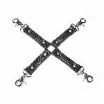 Набір Liebe Seele Temptation Bondage 8pcs Kit, фіксатори, нашийник з повідцем, кляп, флогер, маска - мініатюра 5