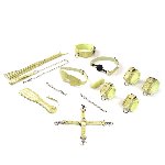 БДСМ-набір для початківців Liebe Seele Macaron 9pcs Bondage Kit-Melon, 9 предметів, мініванд - мініатюра 1