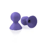 Присоски для сосків Liebe Seele Nipple Suckers Purple, силікон - мініатюра 1