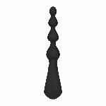 Анальне намисто з вібрацією LELO Soraya Beads Black, різний діаметр намистин, 8 режимів - мініатюра 6