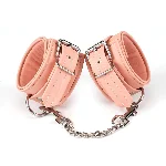 Наручники Liebe Seele Dark Candy Pink Wrist Cuffs - мініатюра 1