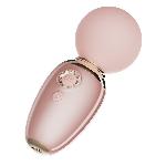 Смарт-вібромасажер Zalo – AVA Sakura Pink, 8 режимів, підігрів, дуже потужний та компактний - мініатюра 5