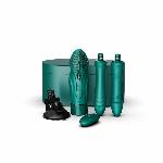 Компактна смарт секс-машина Zalo – Sesh Turquoise Green, 2 насадки, пульт ДК, кристал Swarovski - мініатюра 9