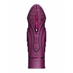 Компактна смарт секс-машина Zalo – Sesh Velvet Purple, 2 насадки, пульт ДК, кристал Swarovski - мініатюра 3
