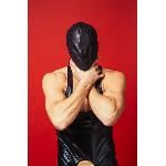 Закритий шкіряний капюшон D&A Deprivation mask Leather - мініатюра 1
