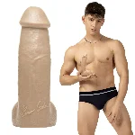 Фалоімітатор Fleshjack Boys: Reno Gold Dildo, за зліпком пеніса порноактора - мініатюра 1