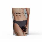 Трусики для страпона Strap-On-Me HARNAIS LINGERIE UNIQUE, One Size, сірі - мініатюра 3