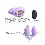 Віброяйце з вакуумною кліторальною стимуляцією Love To Love Wonderlover VIVA MAUVE - мініатюра 8