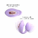 Віброяйце з вакуумною кліторальною стимуляцією Love To Love Wonderlover VIVA MAUVE - мініатюра 9